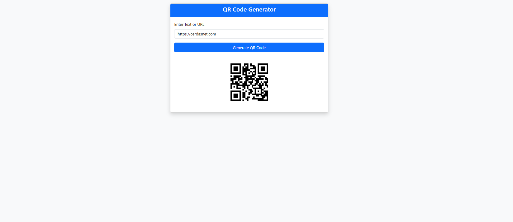 QR Code Generator